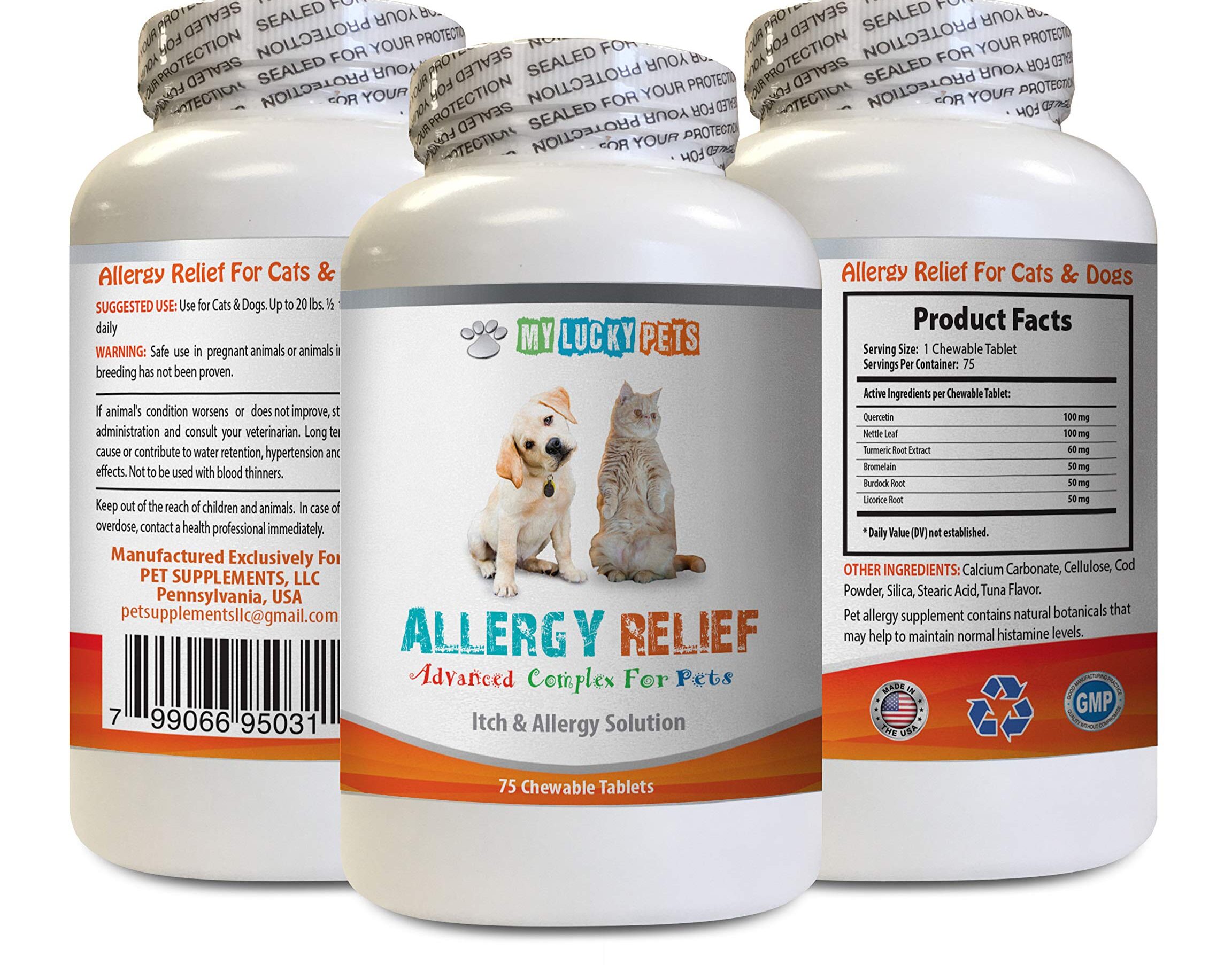 La solución para las alergias a los perros con estas pastillas